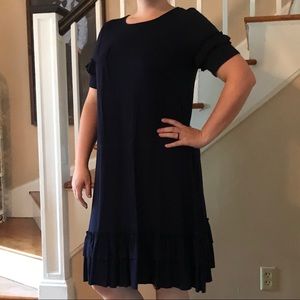 Botique Ruffle Hem Dress